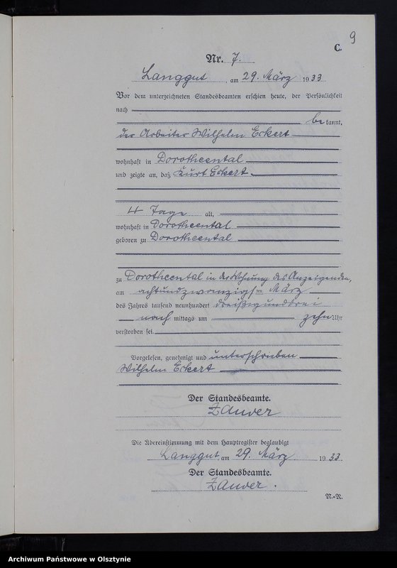 image.from.unit.number "Sterbe-Neben-Register Nr 1 - 16"