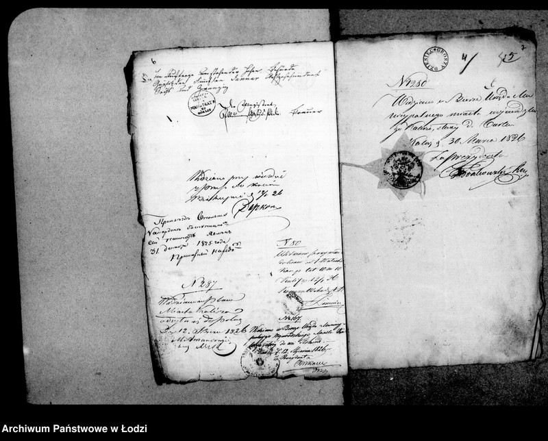 Obraz 9 z jednostki "Akta tyczące się świadectw przesiedleń"