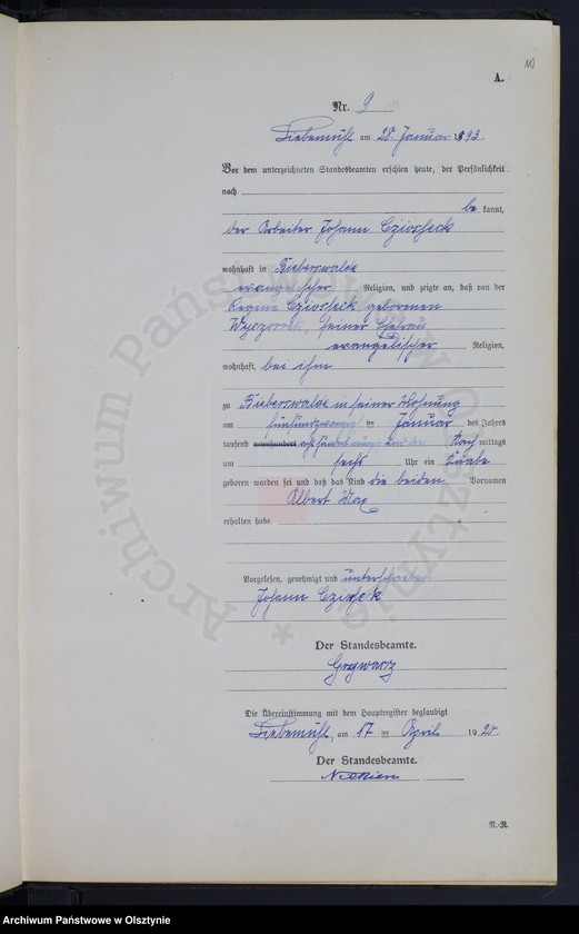 image.from.unit.number "Geburts-Neben-Register Nr 1 - 167"