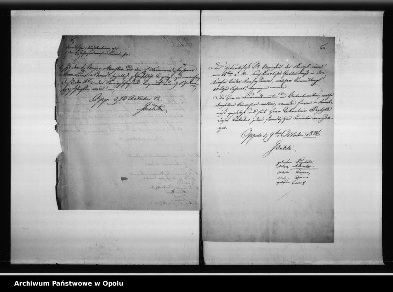 Obraz 9 z jednostki "Acta des Magistrats zu Oppeln betreffend Regierungs - Antritt Geburtstags Feier u[nd] Landestrauer S[einer] Majestät der Könige"