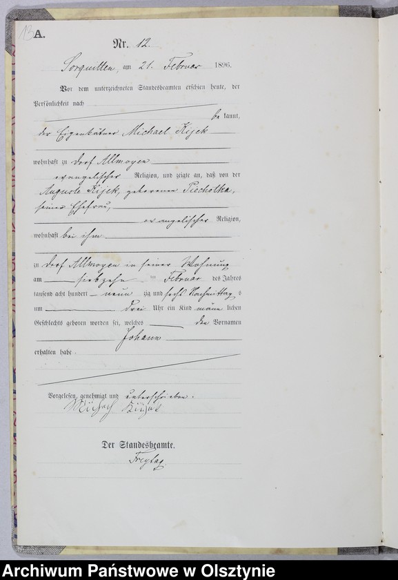 image.from.unit.number "Geburts-Haupt-Register Nr 1 - 118"