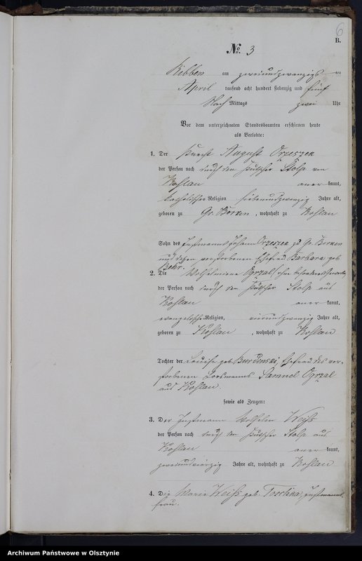 image.from.unit.number "Haupt-Heiraths-Register Nr 1 - 16"