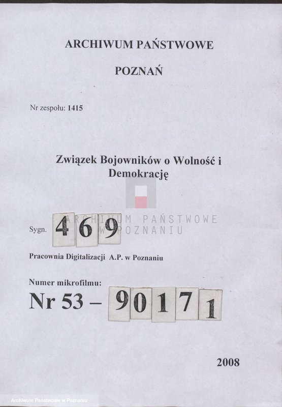 Obraz 1 z jednostki "Życiorysy powstańców wielkopolskich: P - tom Vll /Przeniczny Franciszek - Pyszkowski Feliks/."