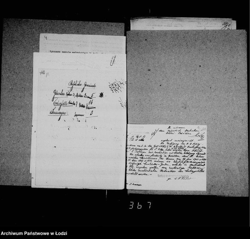 Obraz 13 z jednostki "Akta dotyczące urzędu stanu cywilnego i statystyki"