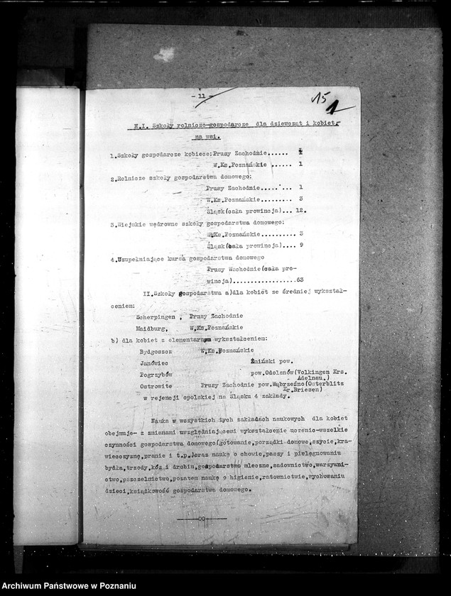 Obraz 19 z jednostki "Sprawy ogólno - administracyjne Szkoły Rolnicze"