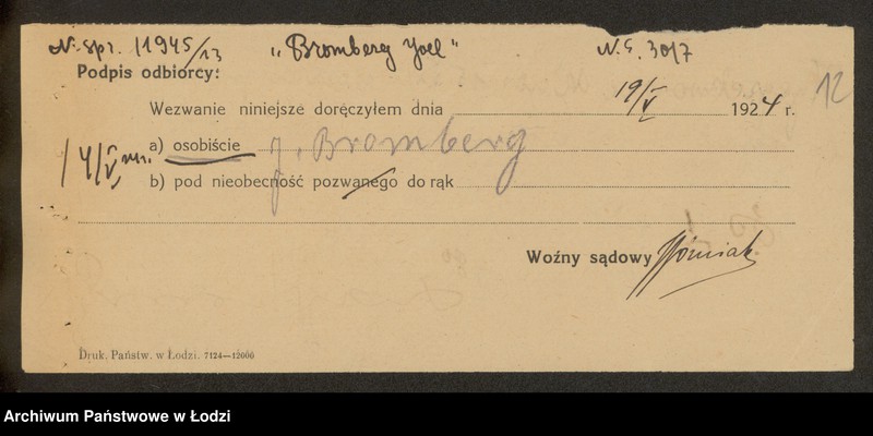 Obraz 14 z jednostki "Joel Bromberg – sprzedaż konferkcji męskiej i damskiej"