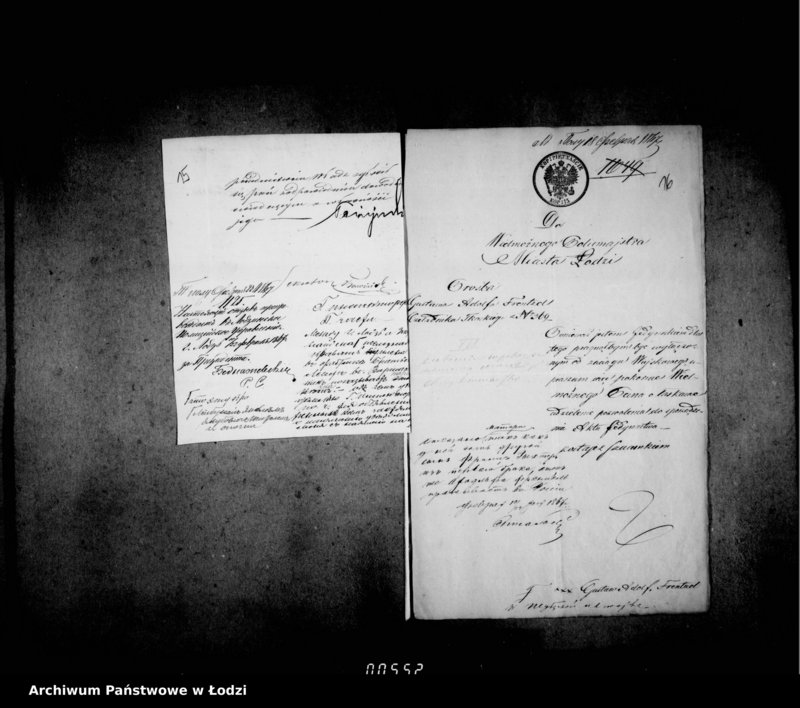 Obraz 20 z jednostki "Akta w przedmiocie dowodów do wyłączeń"