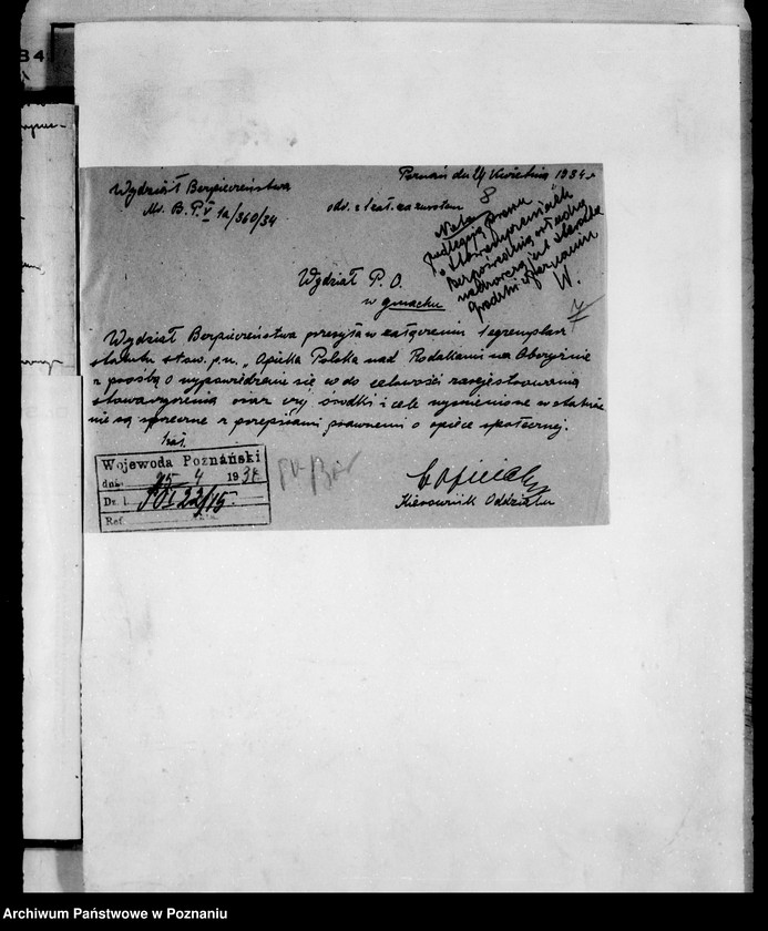 Obraz 12 z jednostki "/Opieka Polska nad Rodakami na Obczyźnie/"