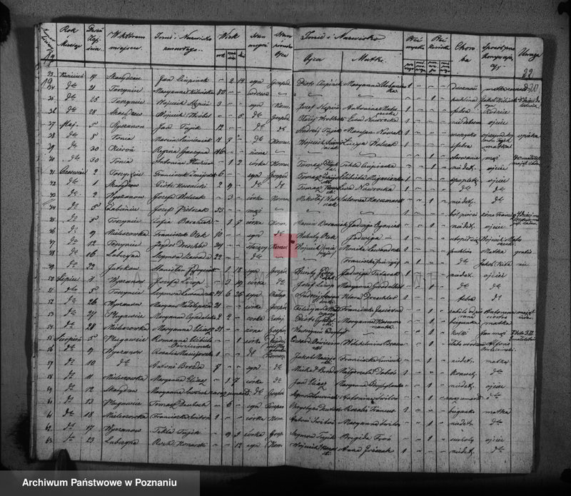 image.from.unit.number "Księga urodzonych, zaślubionych, zmarłych"