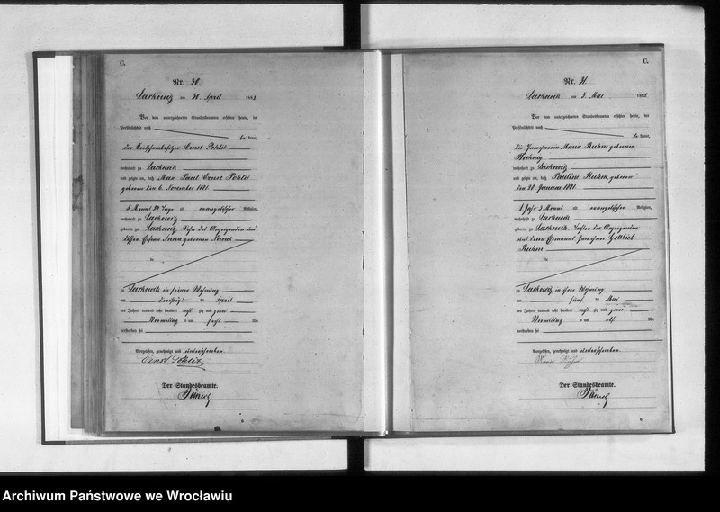 image.from.unit.number "Sterbehauptregister des Standesamtes Laskowitz 1882"