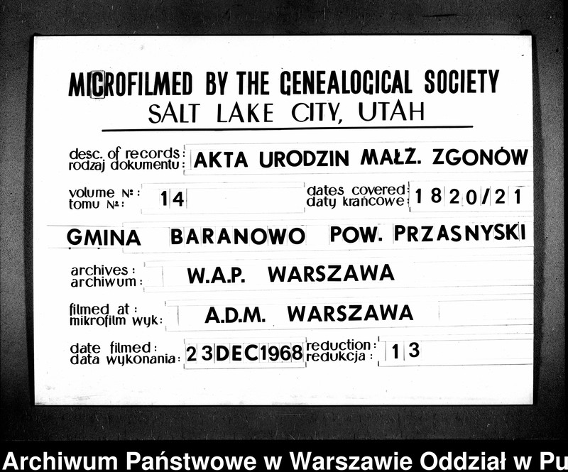 image.from.unit.number "Akta urodzeń, małżeństw i zgonów"