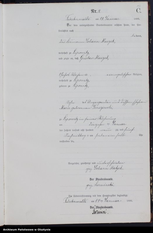 image.from.unit.number "Sterbe-Neben-Register Nr 1 - 121"