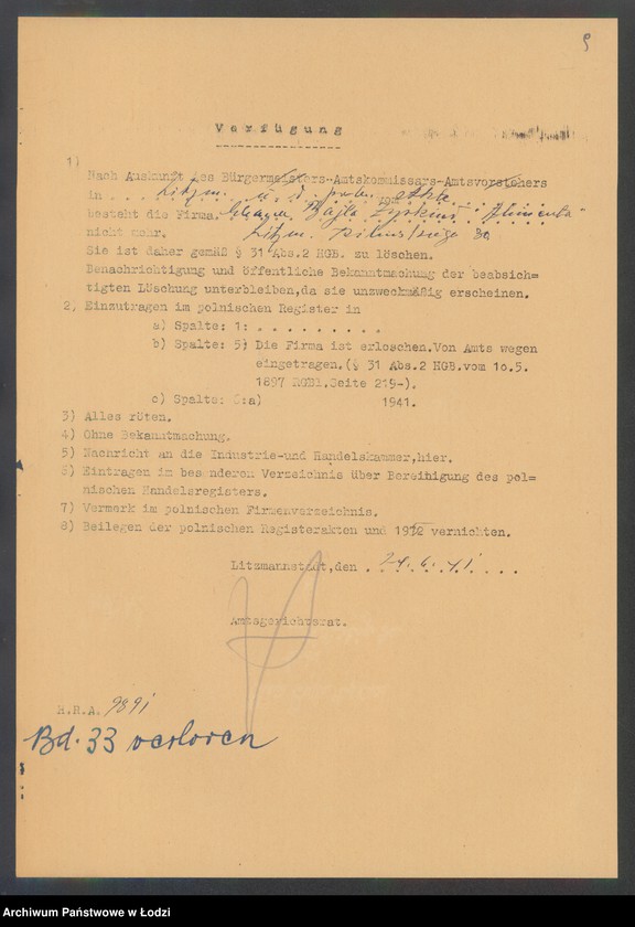 Obraz 11 z jednostki ""Himenta"- Chana, Bajla Zyskind- sklep spożywczy"