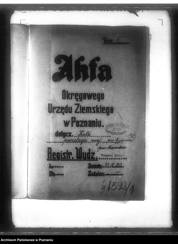 Obraz 4 z jednostki "Huta - powiat bydgoski parcelacja majątku"