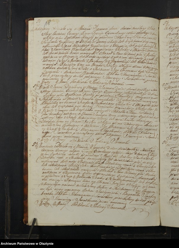 image.from.unit.number "Akta Urodzenia, Małżeństw, Zeyścia Parafij Janowskiej Powiatu Przasnyskiego Gubernij Płockiej z Roku 1849"