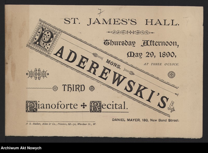 image.from.unit.number "Koncerty Londyńskie. Anglia-Ameryka (Programy i wycinki prasowe dotyczące koncertów w Anglii i wyjazdu do St. Zjednoczonych)"