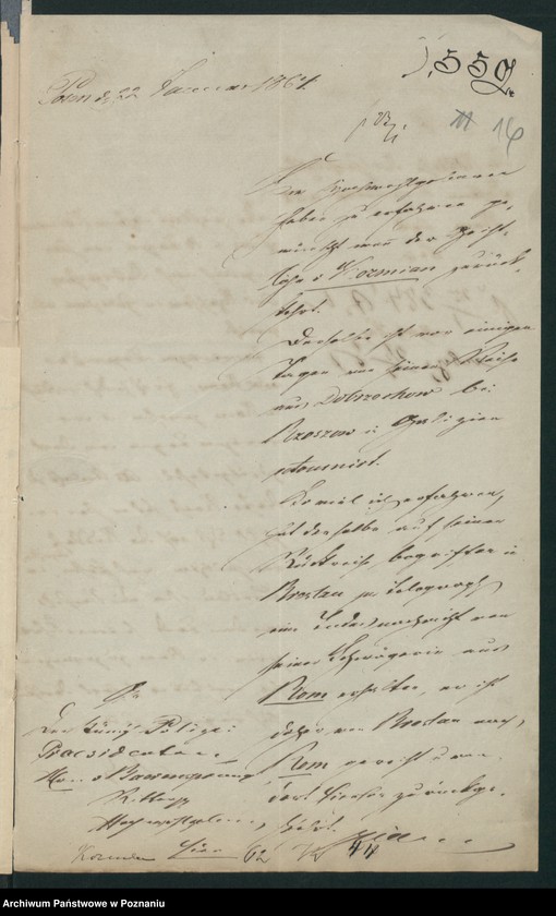 Obraz 20 z jednostki "A. betr. Stanislaus und Johann von Koźmian"