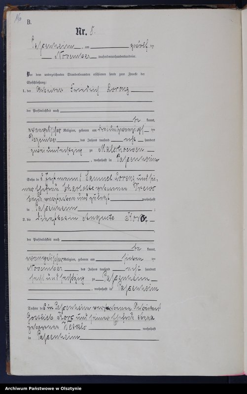 image.from.unit.number "Heirats-Haupt-Register Nr 1 - 9"