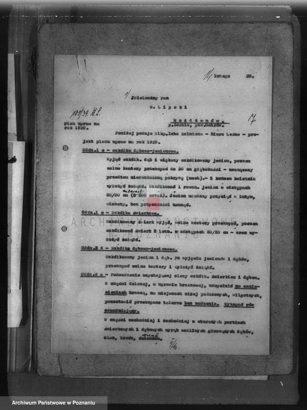 image.from.unit.number "/Majętność leśna/ Możdzanów powiat ostrowski"