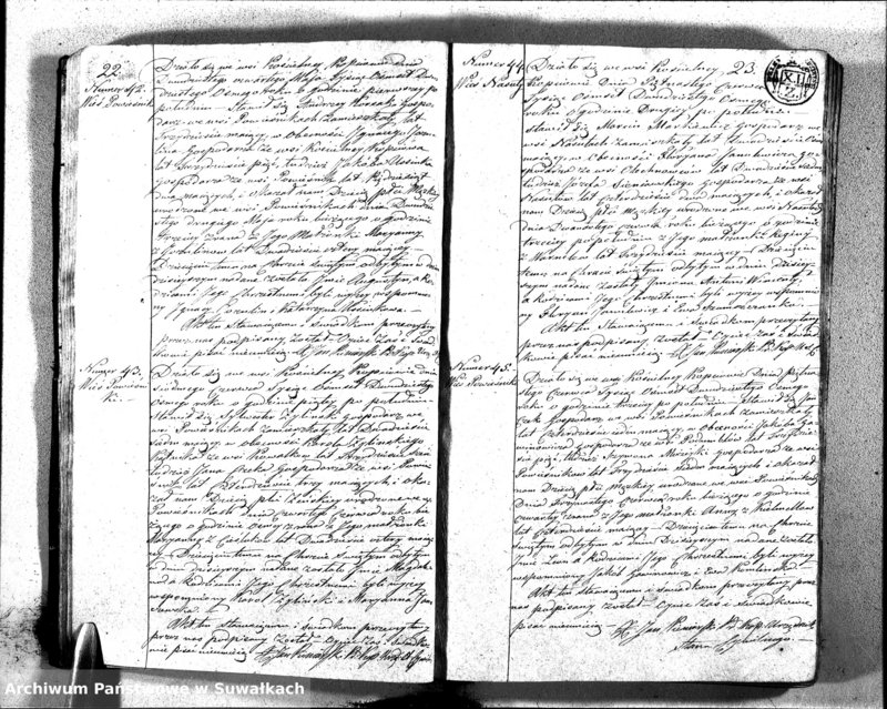 image.from.unit.number "Kięga Duplikatu Zawierajaca w sobie Akta Stanu Cywilnego od dnia 1-go Stycznia do dnia ostatniego Grudnia 1828 r. Urodzonych, Zaślubionych i Zmarłych w Parafii Kopciowskiey"