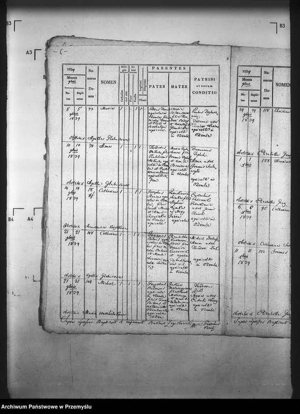 Obraz 10 z jednostki "[Kopie ksiąg metrykalnych parafii Ożomla z filiami Laszki, Nowosiółki (dekanat Sądowa Wisznia)]"