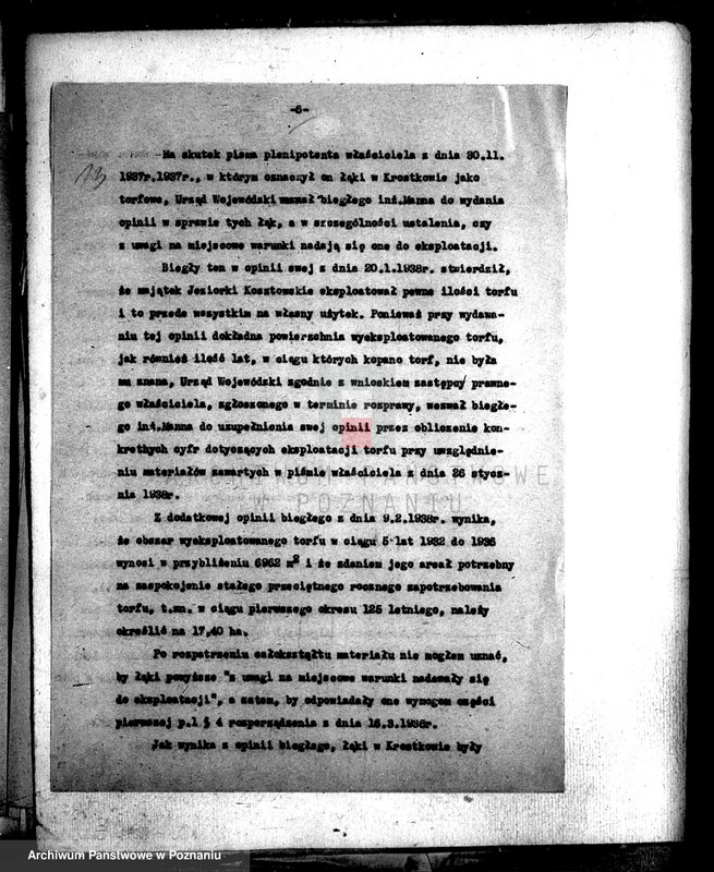 Obraz 17 z jednostki "/Sprawy parcelacyjne - powiat wyrzyski/"