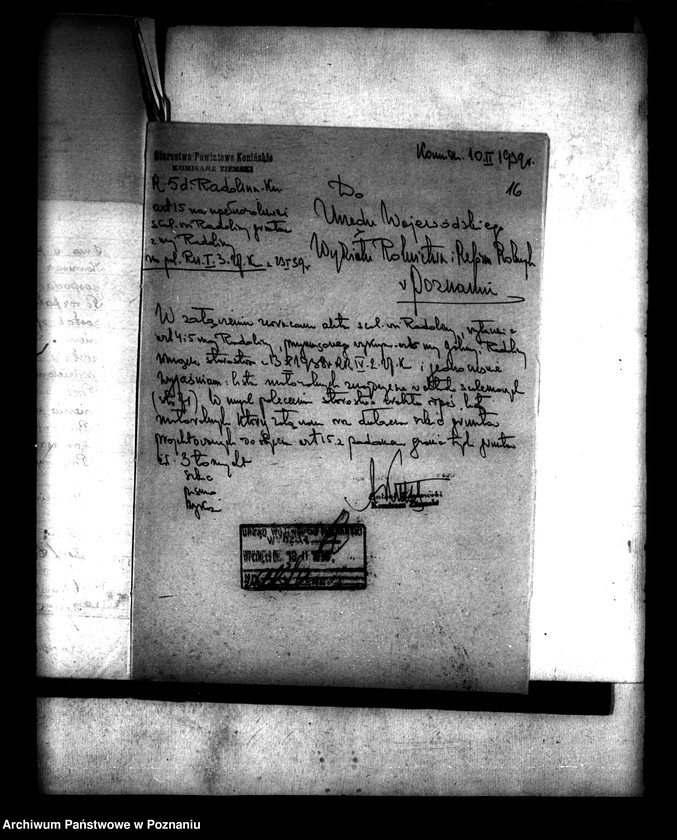 Obraz 19 z jednostki "/Scalenie gruntów wsi Radlina powiatu konińskiego/"