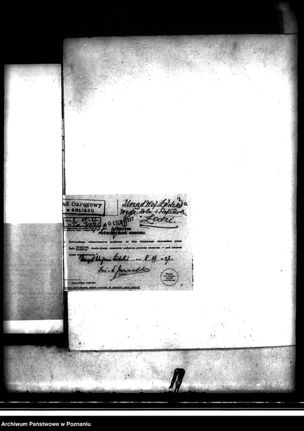 image.from.unit.number "Urząd Wojewódzki w Łodzi o przyznanie własności gruntów rozparcelowanych z majątku Czartowo-Czartówek powiatu konińskiego stanowiących własność Józefa i Izabeli Witkowskich"