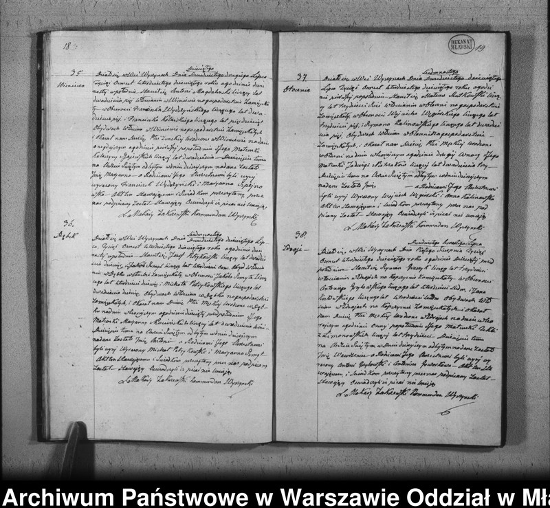 image.from.unit.number "Akta urodzeń, małżeństw i zgonów"