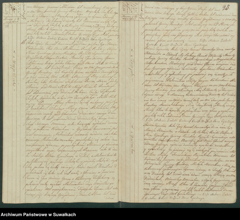 image.from.unit.number "Akta małżeńskie gminy puńskiey od 1-go stycznia do dnia ostatniego grudnia 1818 roku."