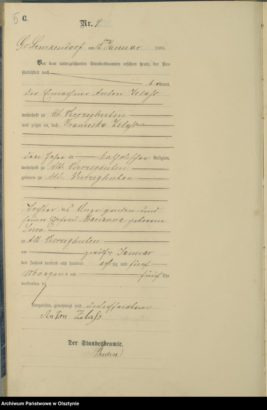 image.from.unit.number "Sterbe-haupt-Register Nr 1 - 101"