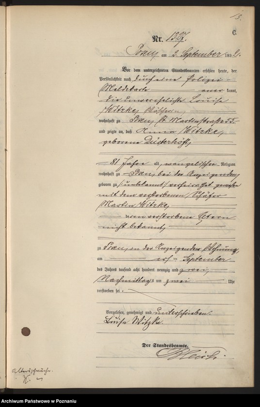 Obraz 16 z jednostki "Księga zgonów t. IV"