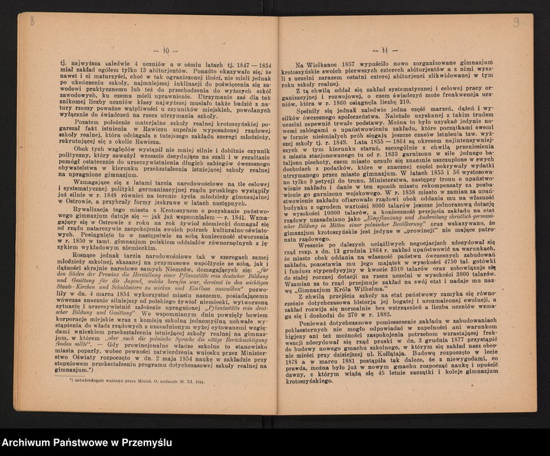 image.from.unit.number "I Sprawozdanie Dyrekcji Państwowego Gimnazjum im. ks. H. Kołłątaja w Krotoszynie za I-sze dziesięciolecie zakładu w niepodległej i wolnej Ojczyźnie (1919-1929)"