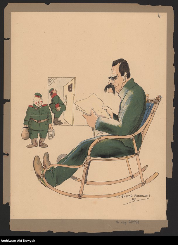 Obraz 9 z kolekcji "Karykatury Józefa Piłsudskiego"