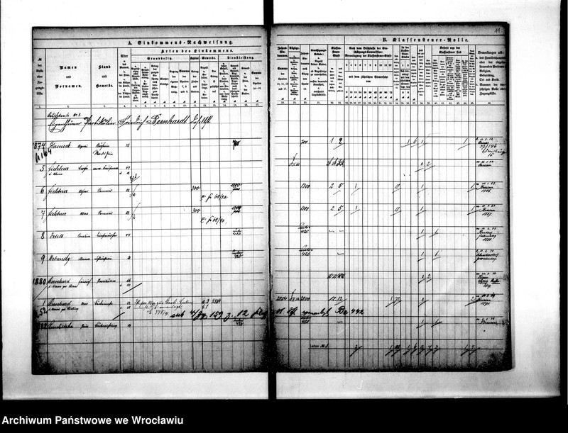 image.from.unit.number "Klassensteuerolle nebst Einkommens Nachweisung"