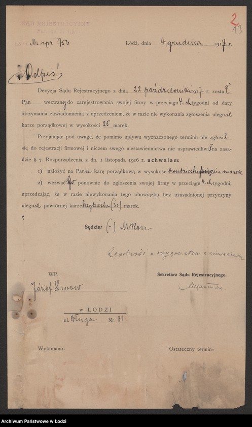 Obraz 15 z jednostki "Seweryn Rajgrodzki – przedstawiciel głównej ajentury Towarzystwa L’ Urbaine"