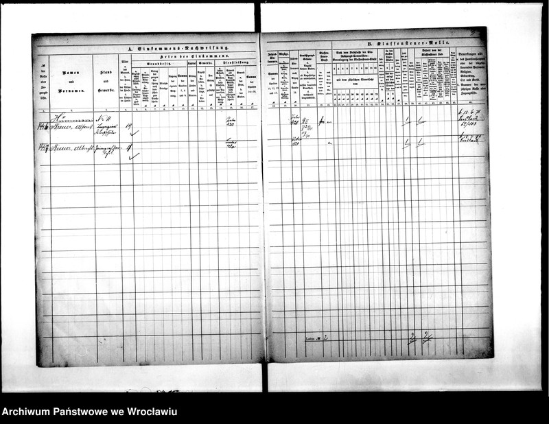 image.from.unit.number "Klassensteuerolle nebst Einkommens Nachweisung"
