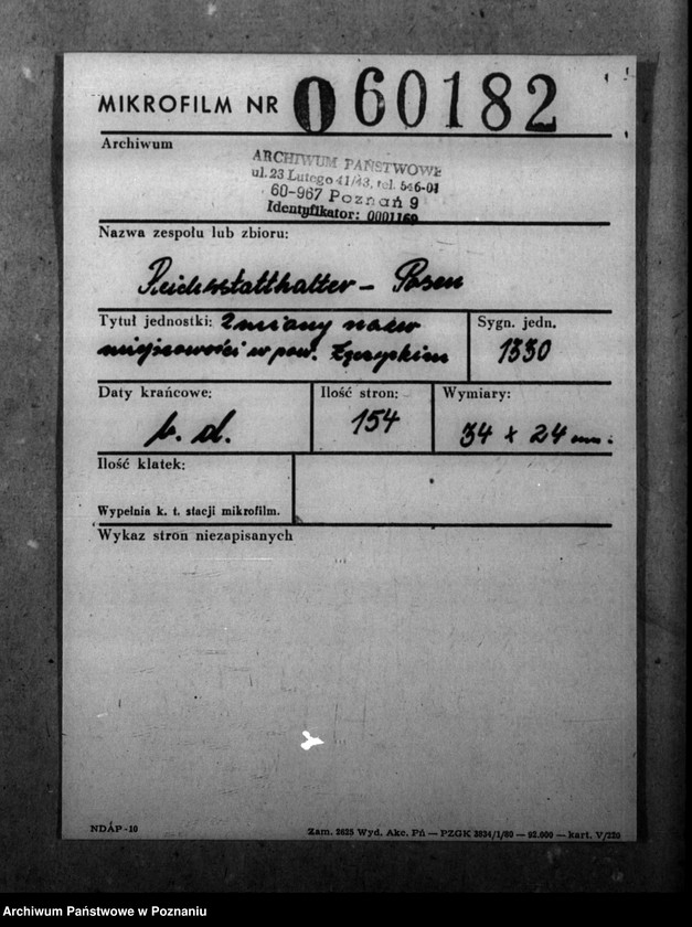 Obraz 2 z jednostki "Zmiany nazw miejscowości w powiecie łęczyckim"