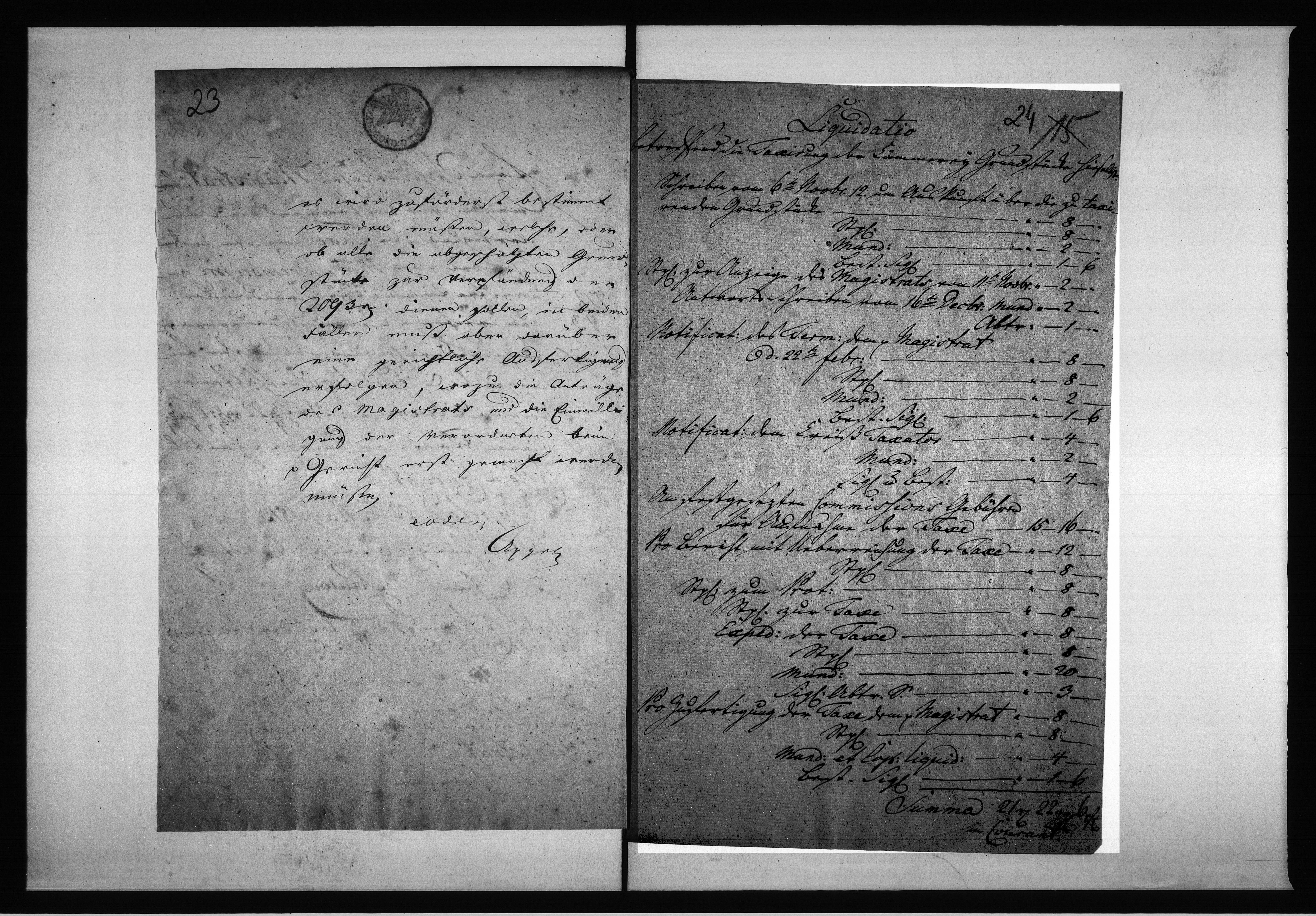 Obraz 20 z jednostki "Acta von Abschätzung der Cämmerey Aecker Vol. I anno 1812 bis [1813]"