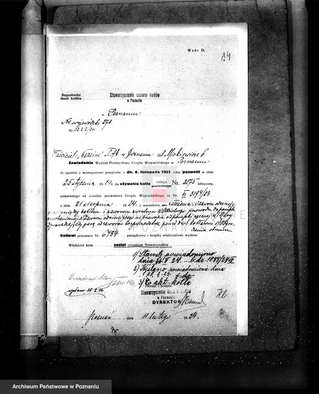 Obraz 18 z jednostki "Fabryka kazeiny w Lubaszu pow. czarnkowski własność Firma Kazeina T. A. Poznań"