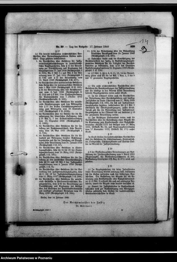 Obraz 18 z jednostki "Beschlagnahme und Einziehung reichsfeindlichen Vermögen."