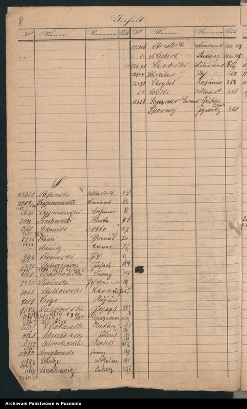 Obraz 12 z jednostki "A. betr. die Zuzüge zu den Insurgenten von Preussen nach Polen"