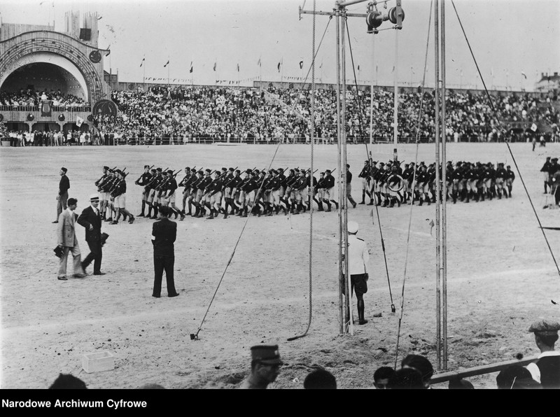 Obraz 4 z jednostki "Towarzystwo Gimnastyczne "Sokół" - ogólnosłowiański zlot w Belgradzie"