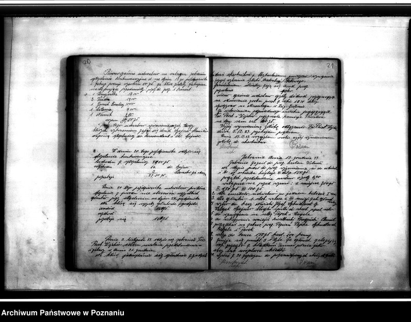 Obraz 14 z jednostki "Protokoły zebrań Towarzystwa Powstańców i Wojaków w Długiej Goślinie"