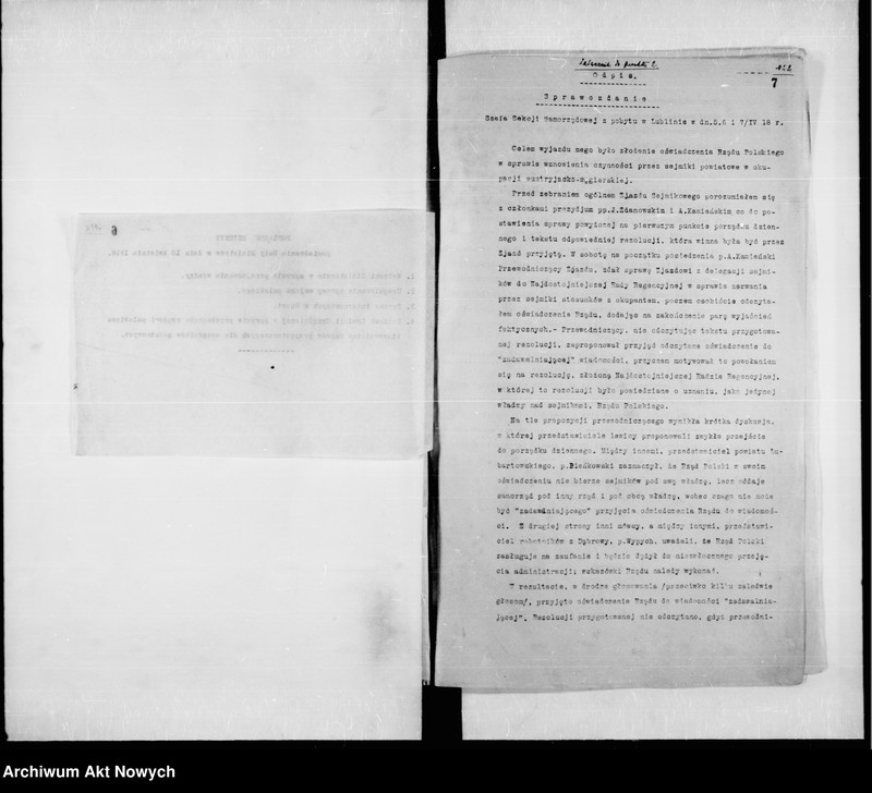image.from.unit.number "Posiedzenia Rady Ministrów Królestwa Polskiego. Protokoły z załącznikami. 4.04.1918 r. - 30.06.1918 r. T. 2"