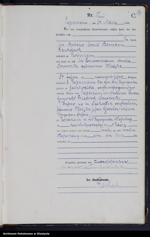 image.from.unit.number "Sterbe-Haupt-Register Nr 1 - 65"