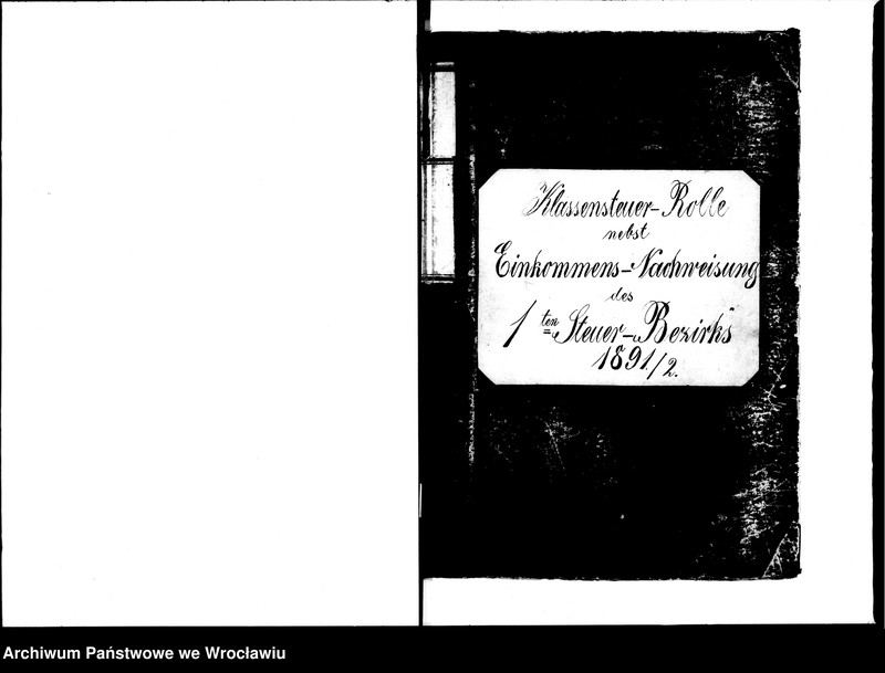 image.from.unit.number "Klassensteuerolle nebst Einkommens Nachweisung"