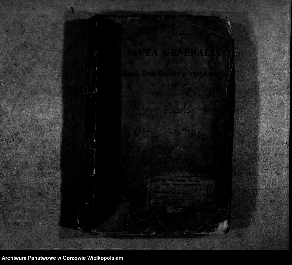 image.from.unit.number "Duplikate der Kirchenbücher Marwitz (Marwice) und Ratzdorf (Racław)"