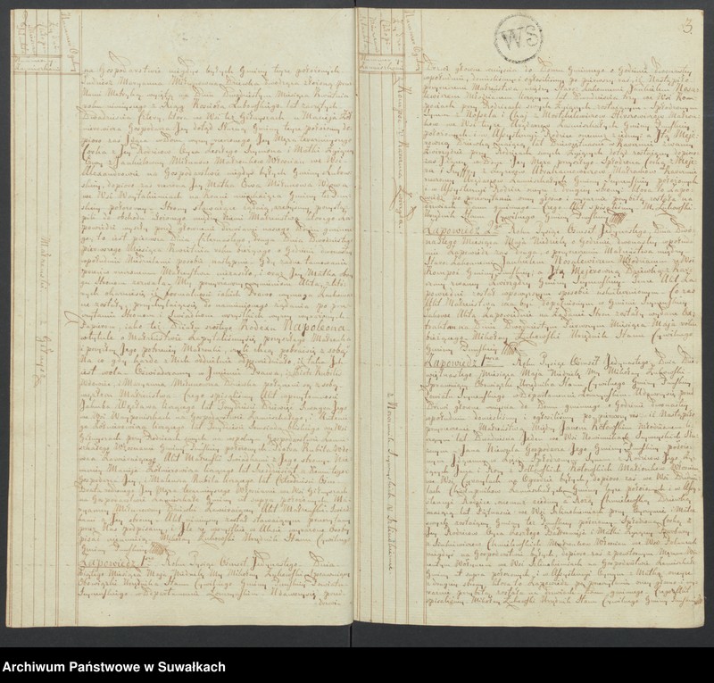 image.from.unit "Akta małżeństwa gminy puńskiey od 1-go maja 1811roku do dnia ostatniego grudnia."