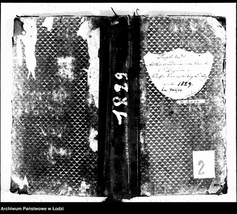 Obraz 2 z jednostki "Akta urodzeń, małżeństw i zgonów"